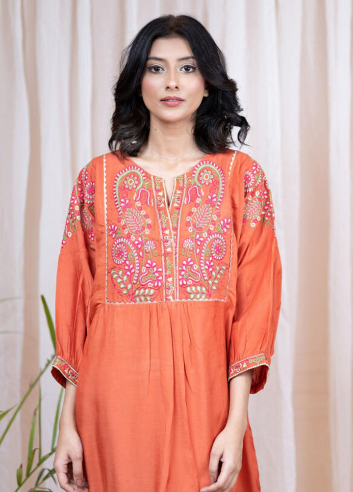 Kross Kulture Formal Pret Printed Cambric Shirt KB-21360