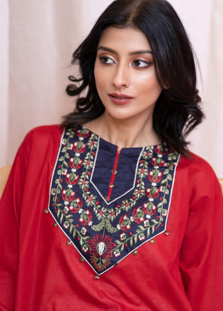 Kross Kulture Formal Pret Embroidered Cambric Shirt KB-21342