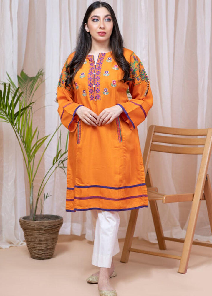 Kross Kulture Formal Pret Embroidered Cambric Shirt KE-21357