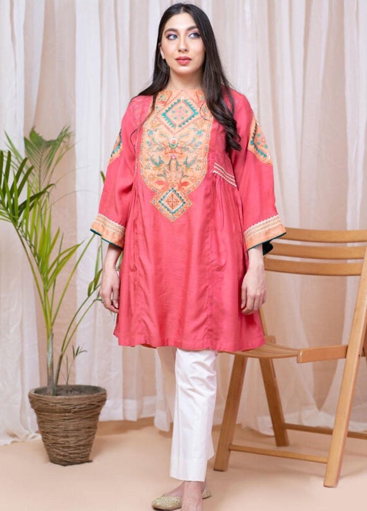 Kross Kulture Formal Pret Embroidered Viscose Shirt KE-21364