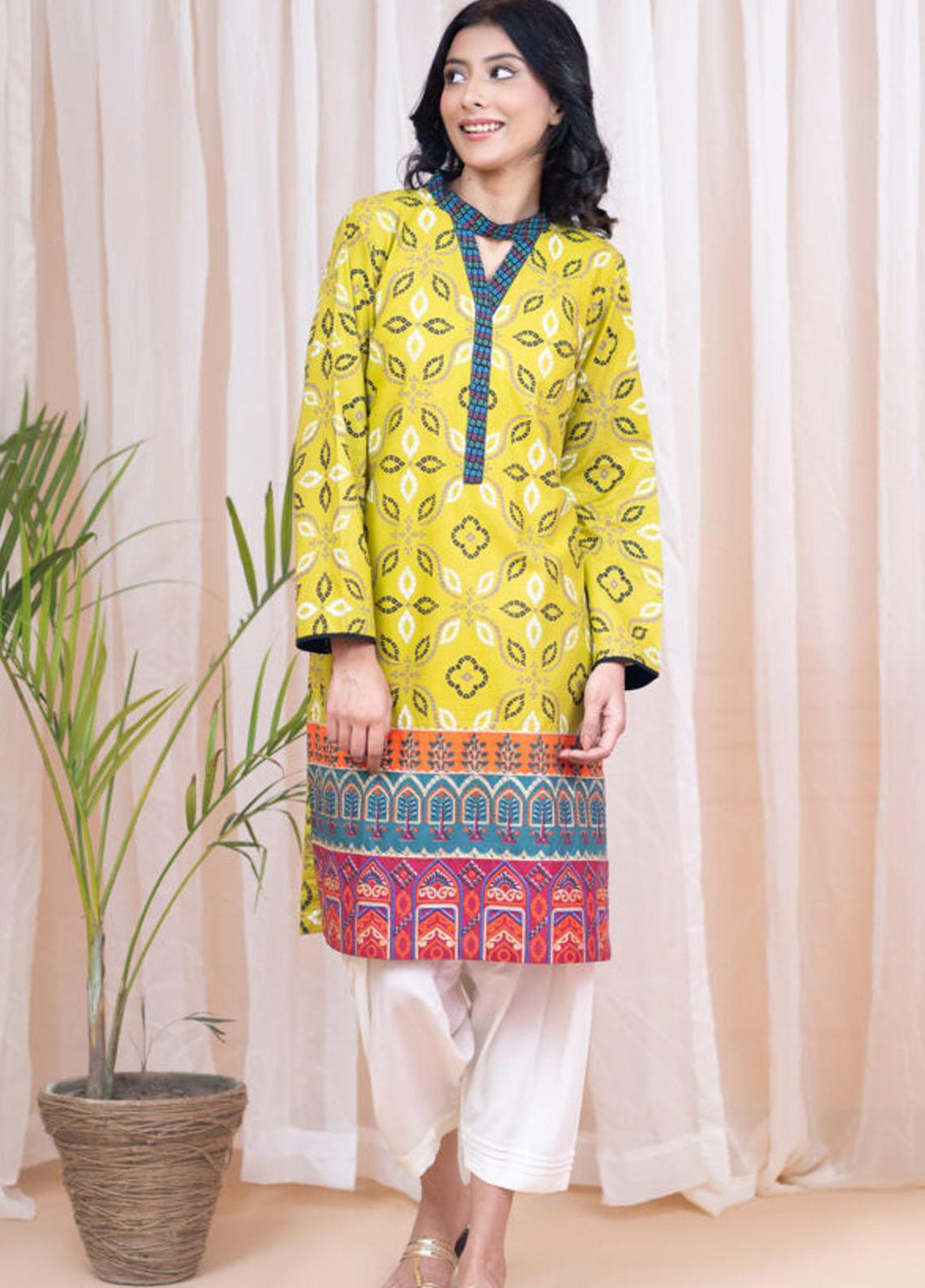 Kross Kulture Formal Pret Printed Cambric Shirt KPR-21358