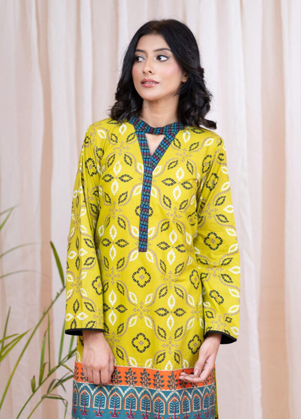 Kross Kulture Formal Pret Printed Cambric Shirt KPR-21358