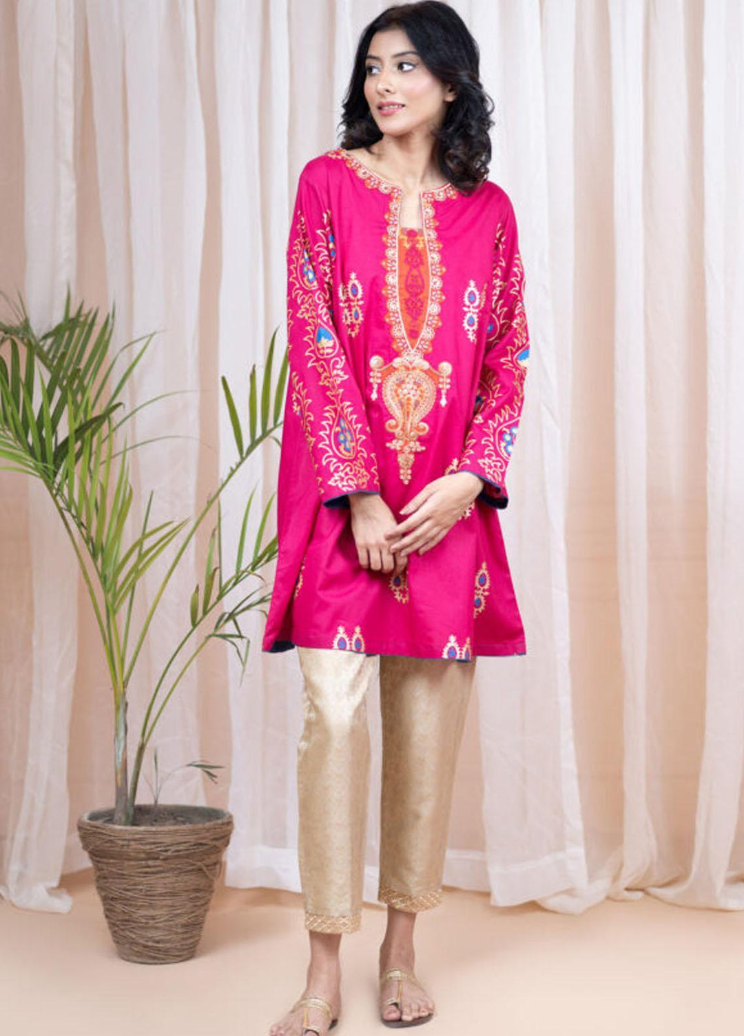 Kross Kulture Formal Pret Printed Cambric Shirt KPR-21341
