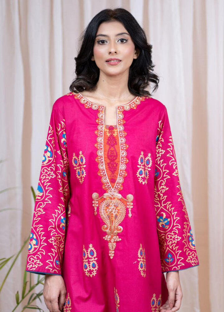 Kross Kulture Formal Pret Printed Cambric Shirt KPR-21341