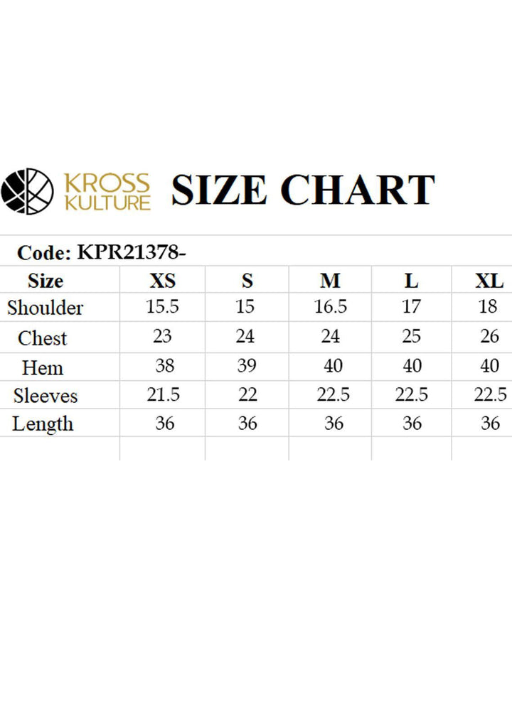 Kross Kulture Formal Pret Printed Cotton Shirt KPR-21378