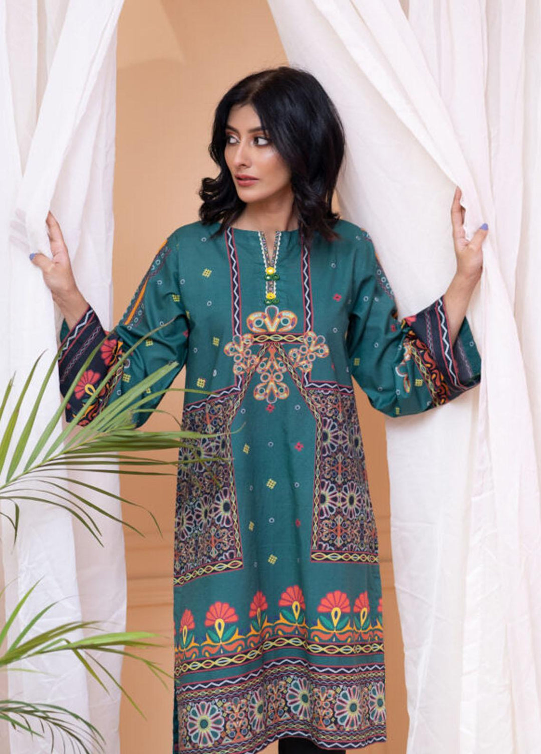 Kross Kulture Formal Pret Printed Cambric Shirt KPR-21381