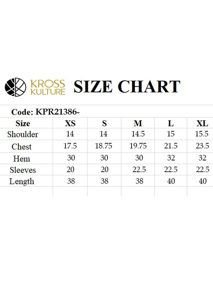 Kross Kulture Formal Pret Printed Cambric Shirt KPR-21386