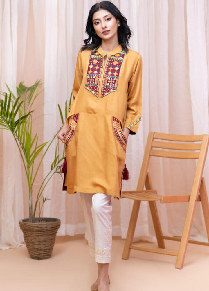 Kross Kulture Formal Pret Embroidered Cotton Shirt KB-21346