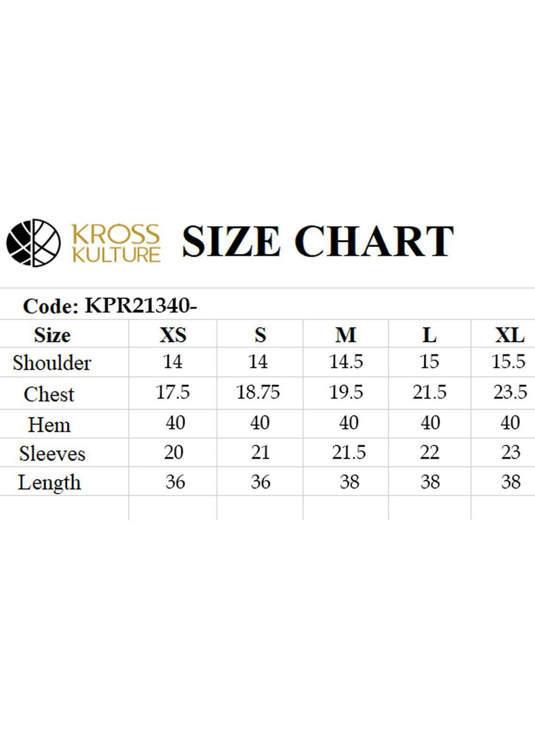 Kross Kulture Formal Pret Printed Cotton Shirt KPR-21340