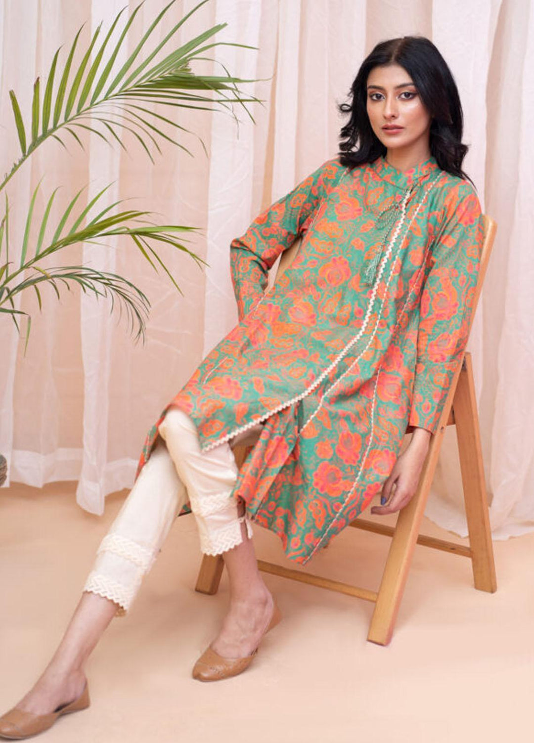 Kross Kulture Formal Pret Printed Cambric Shirt KPR-21387