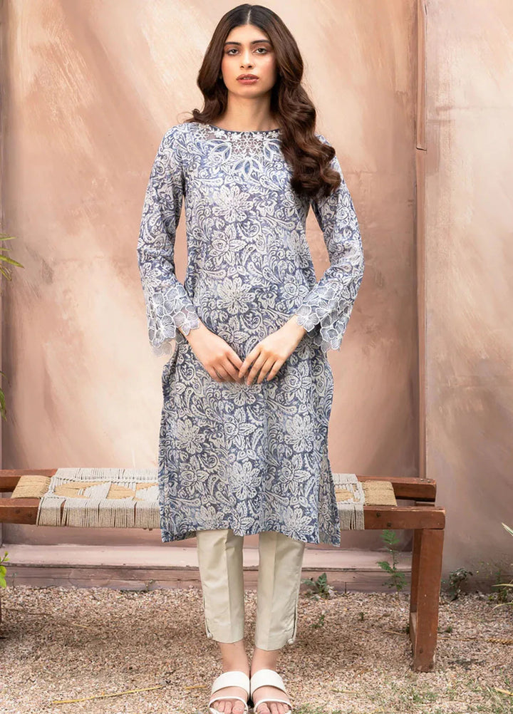 Kross Kulture Pret Printed Lawn 2 Piece Suit Blue Delight KGL-00987