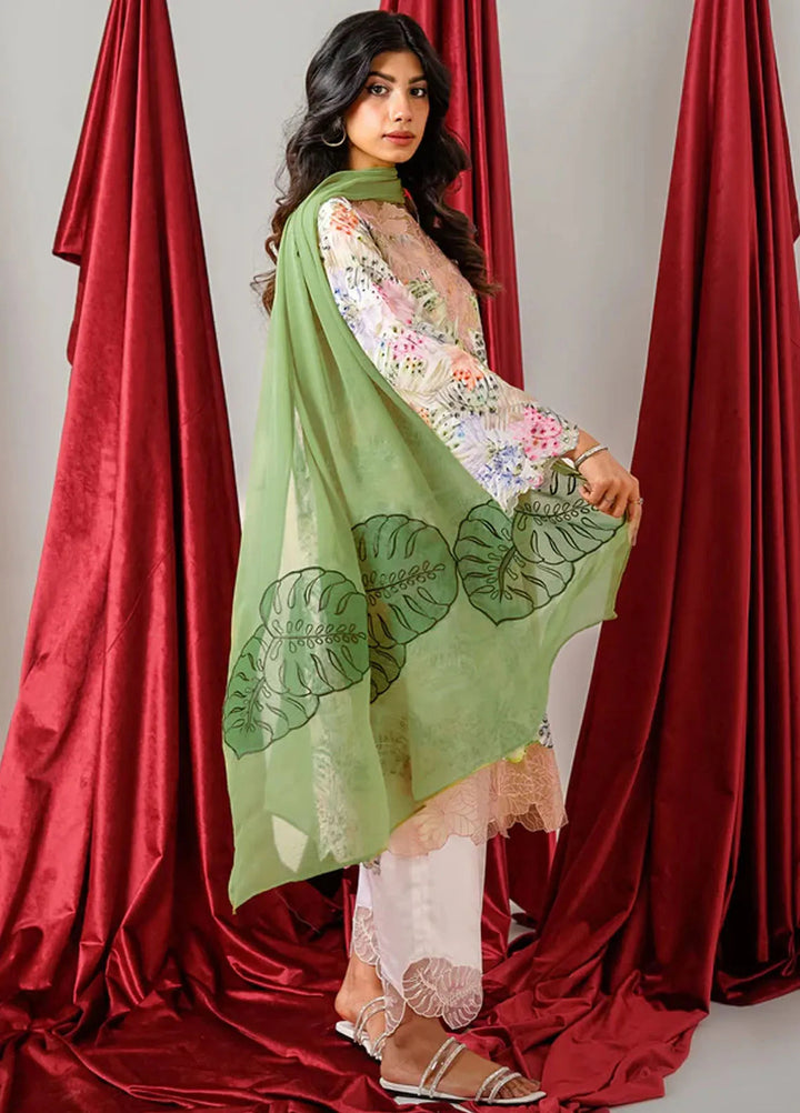 Kross Kulture Pret Printed Lawn 3 Piece Suit KE- 00641