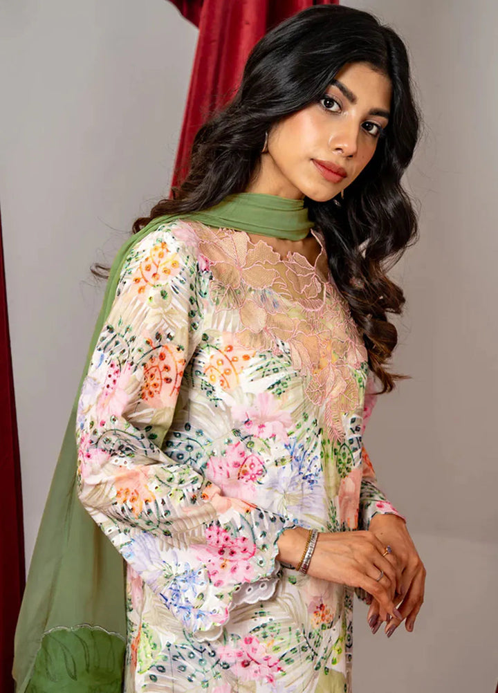 Kross Kulture Pret Printed Lawn 3 Piece Suit KE- 00641