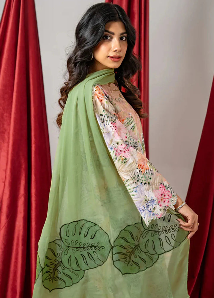 Kross Kulture Pret Printed Lawn 3 Piece Suit KE- 00641