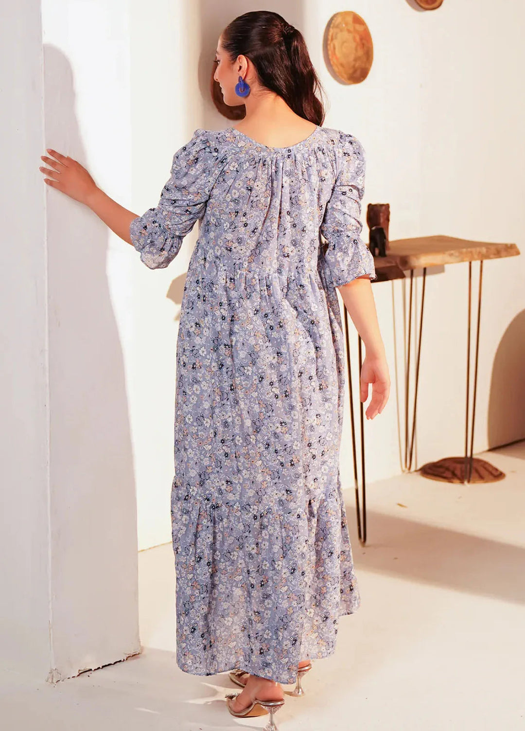 Kross Kulture Pret Printed Lawn Frock Taveer KPR-01012