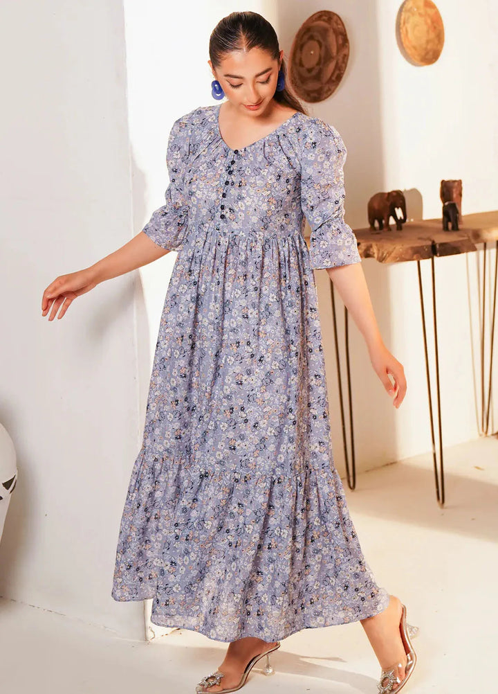 Kross Kulture Pret Printed Lawn Frock Taveer KPR-01012