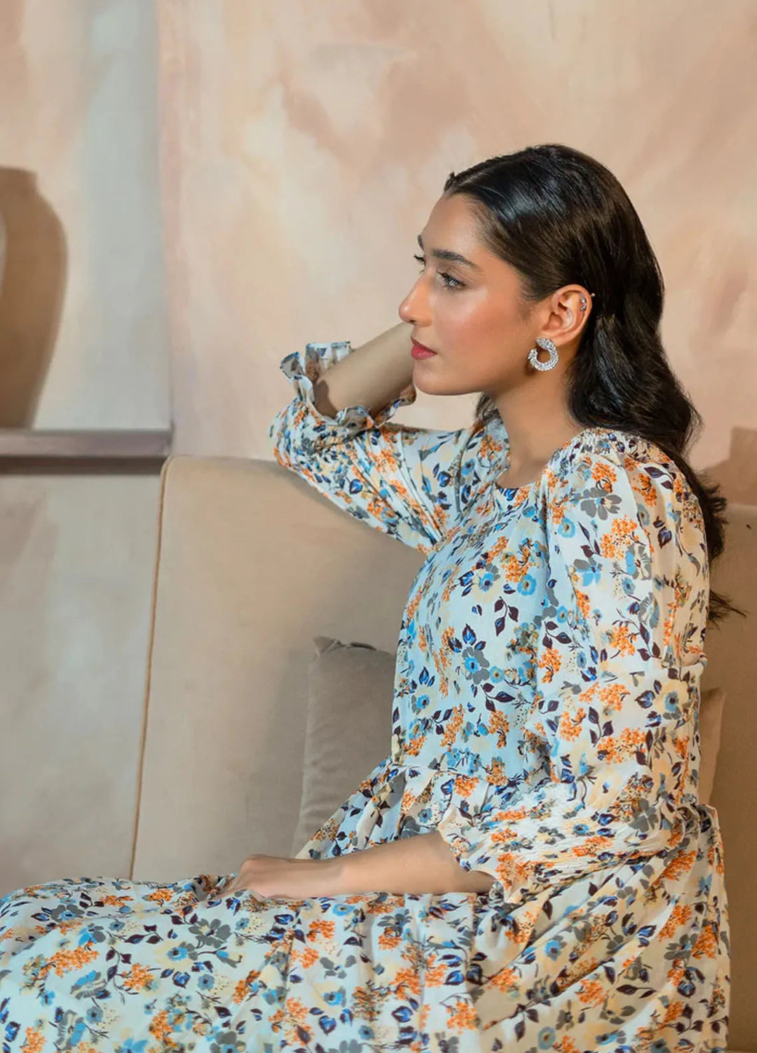 Kross Kulture Pret Printed Lawn Kurti Marisa KGL-00981