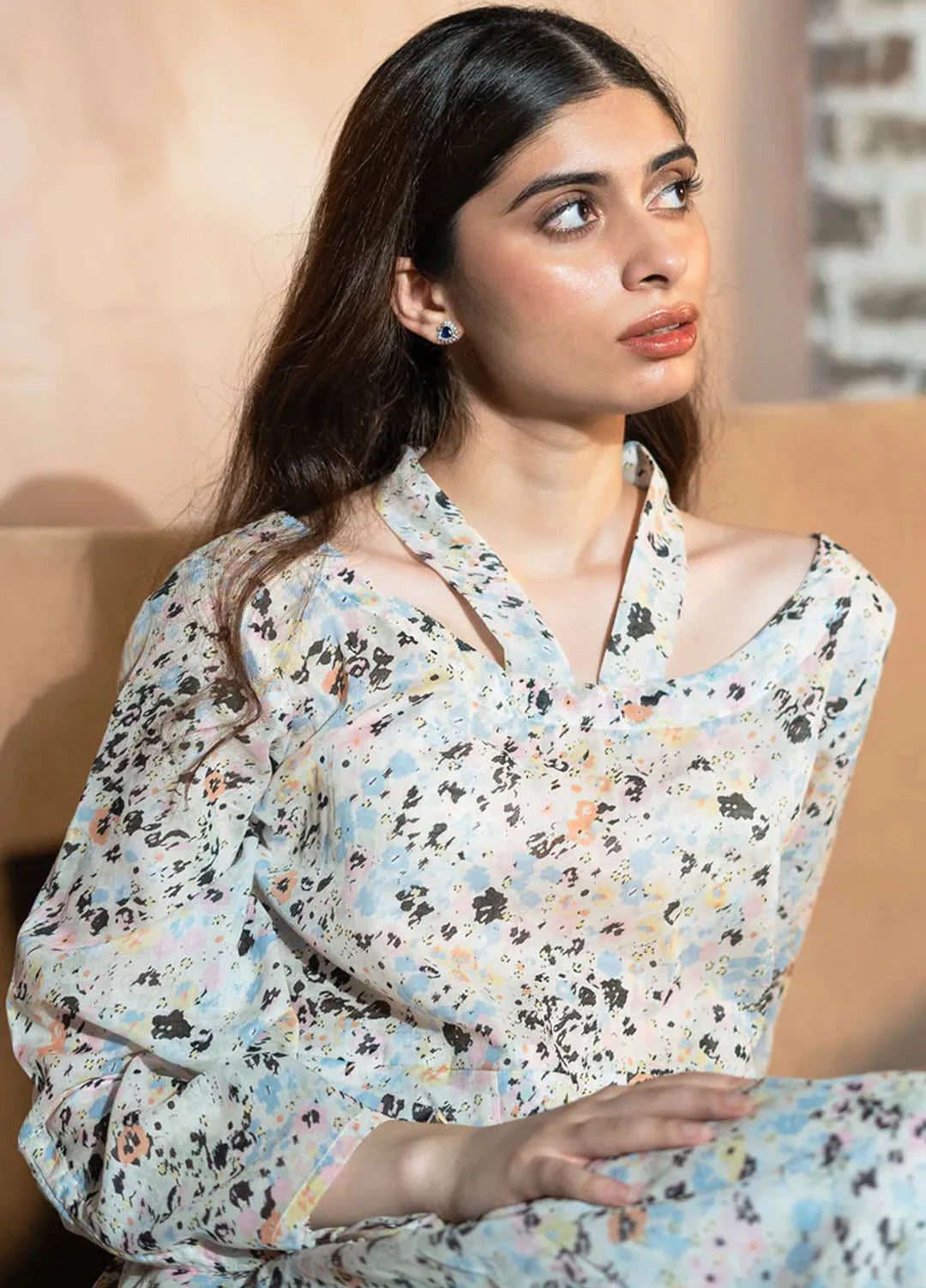 Kross Kulture Pret Printed Lawn Kurti Rosemary KGL-00982