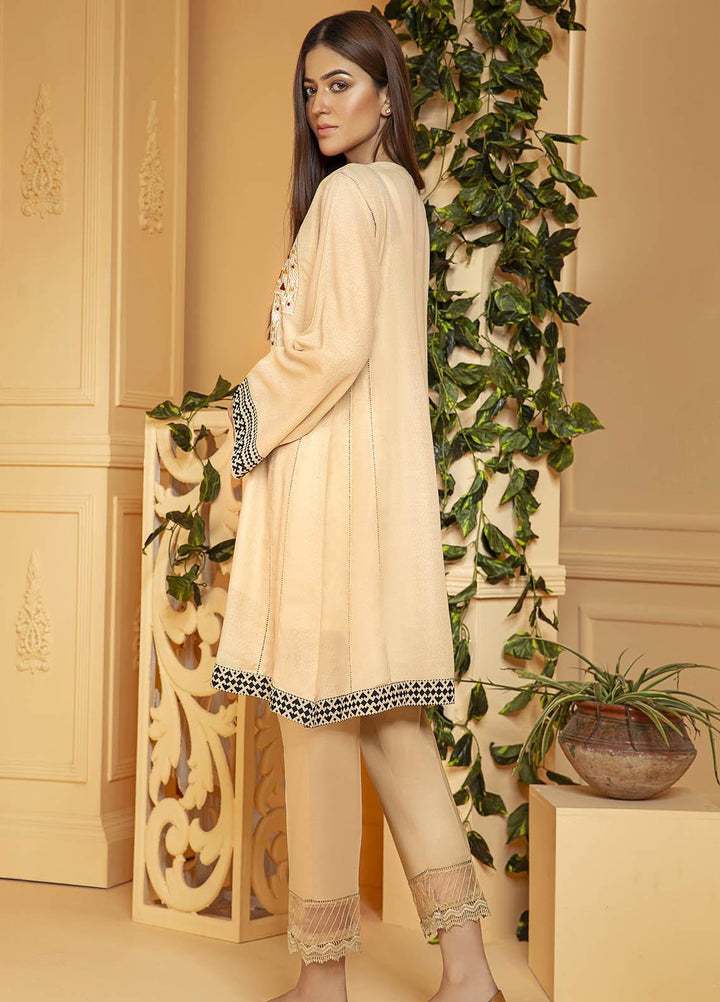 Kross Kulture Embroidered Karandi Stitched Kurtis KB-21040 Skin