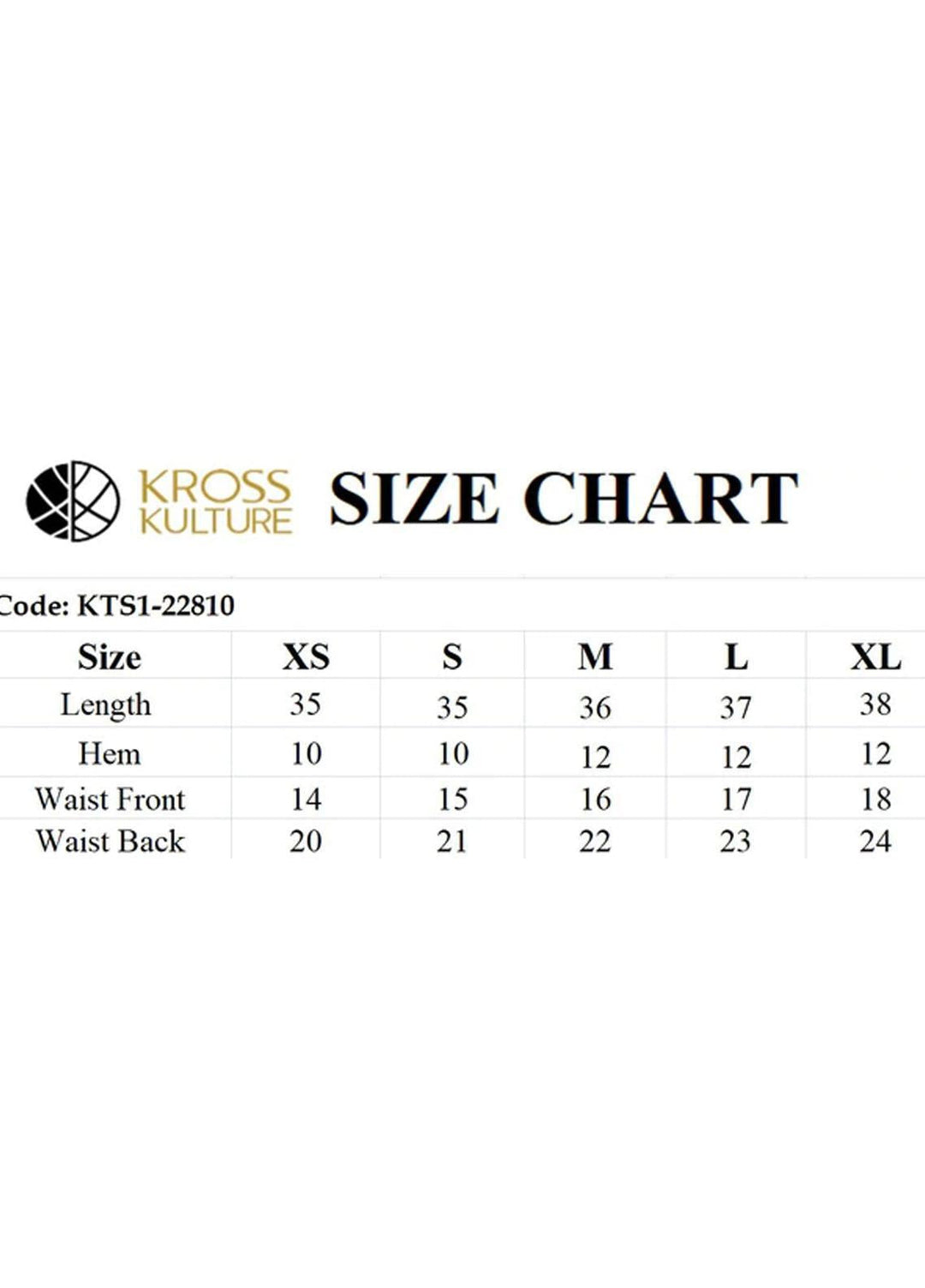 Kross Kulture Pret  Cambric Trouser KTR-22810