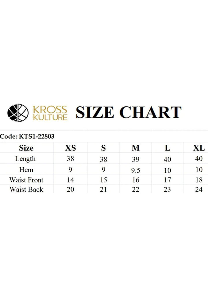 Kross Kulture Pret  Cambric Trouser KTR-22803