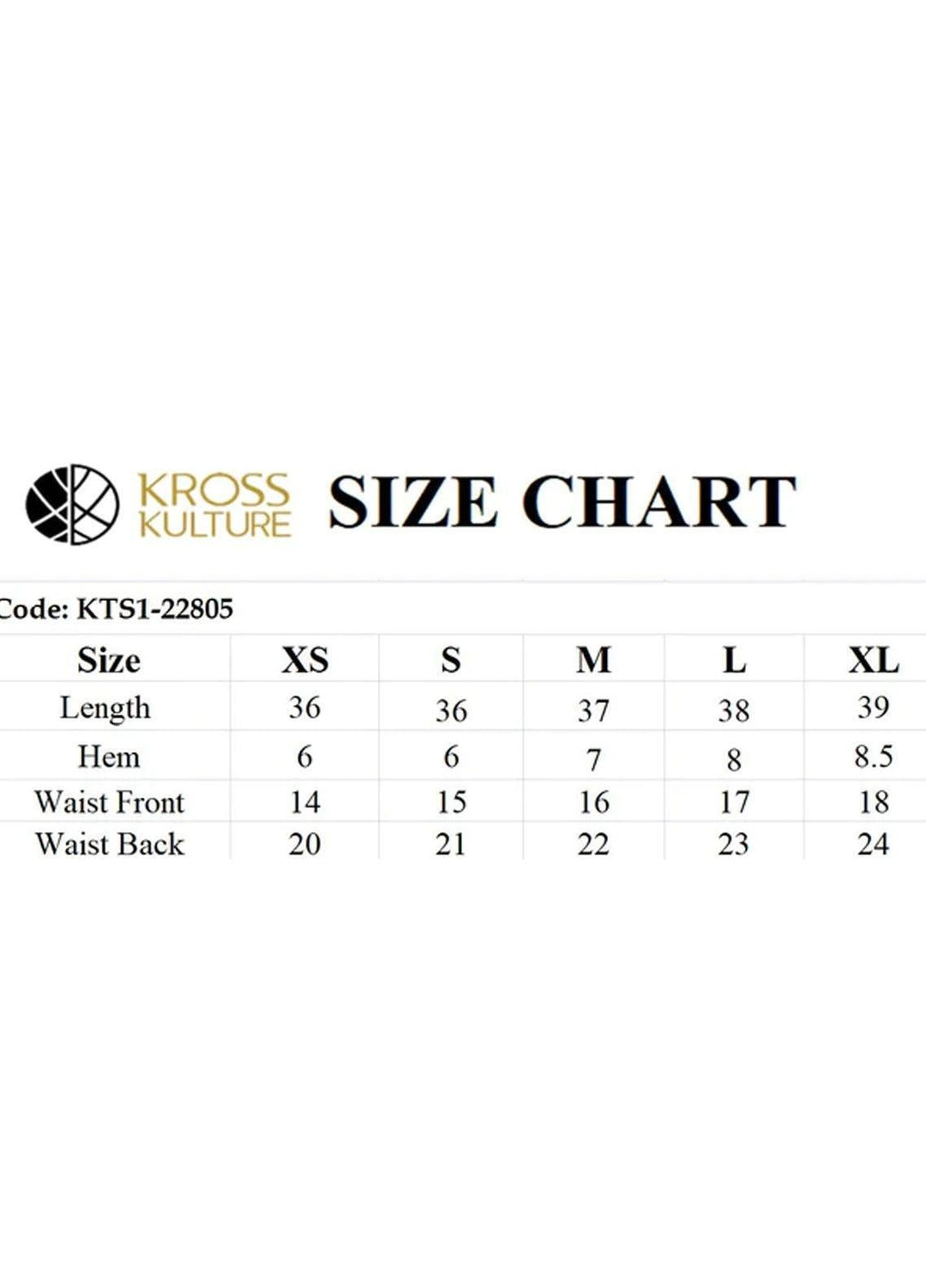 Kross Kulture Pret  Cambric Trouser KTR-22805