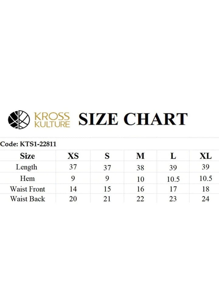 Kross Kulture Pret  Cambric Trouser KTR-22811