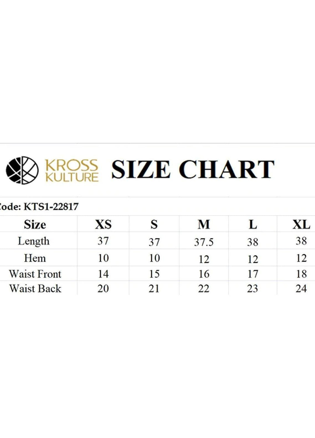 Kross Kulture Pret  Cambric Trouser KTR-22817