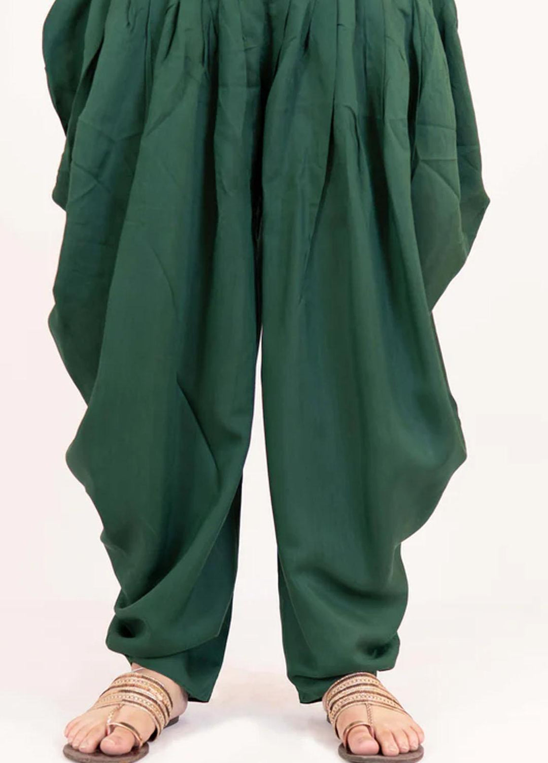 Kross Kulture Pret  Viscose Bottoms KK22MS KTE-22857 B GREEN