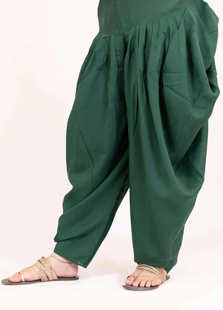 Kross Kulture Pret  Viscose Bottoms KK22MS KTE-22857 B GREEN