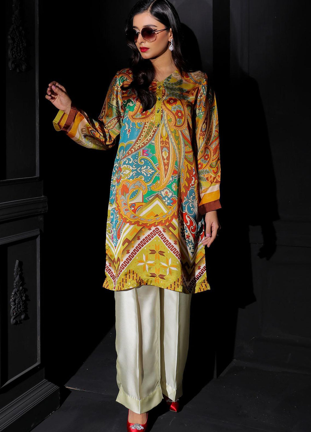 Kross Kulture Pret  Silk Shirt KPR-21497