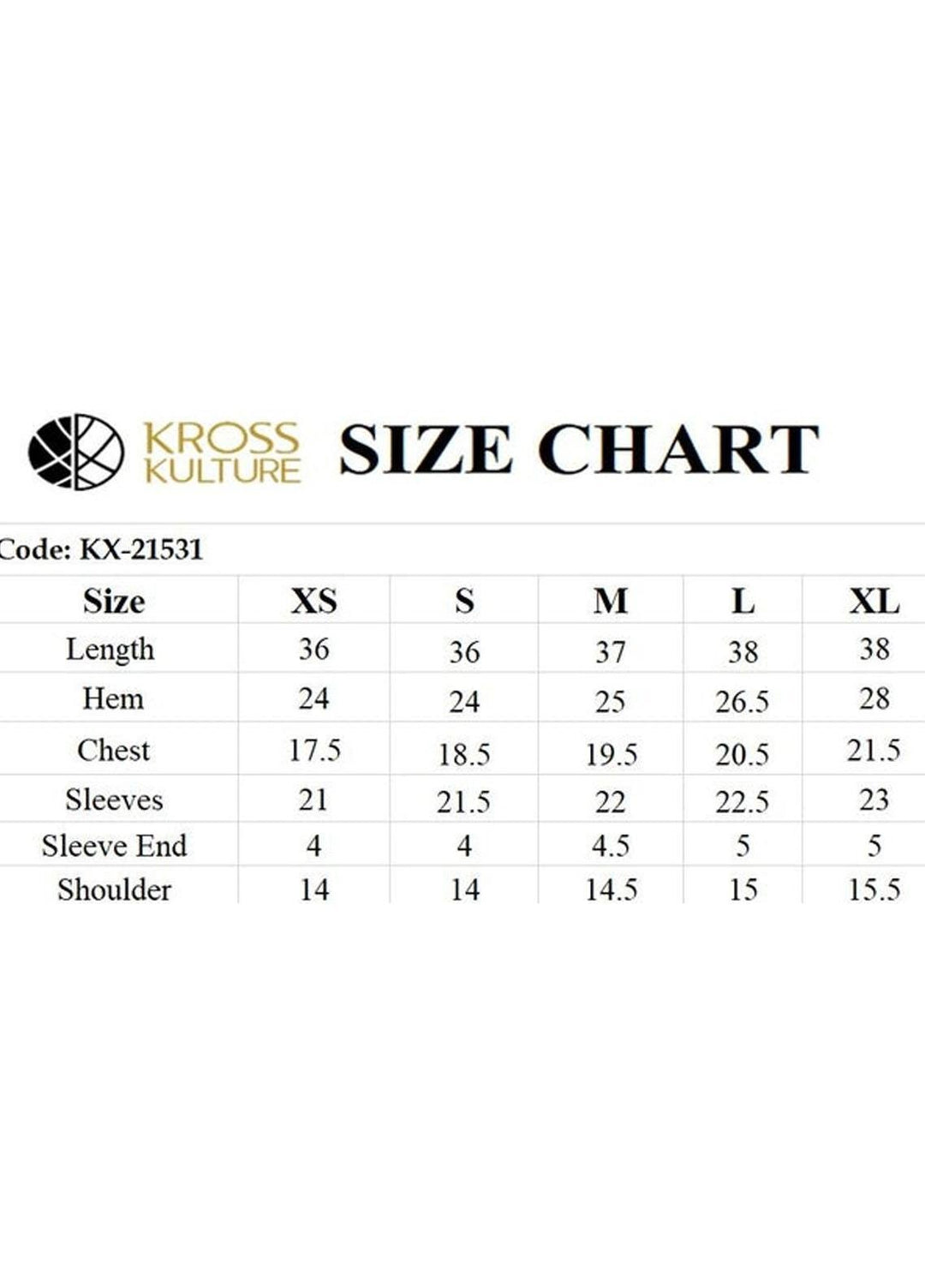 Kross Kulture Pret  Viscose Shirt KX-21531