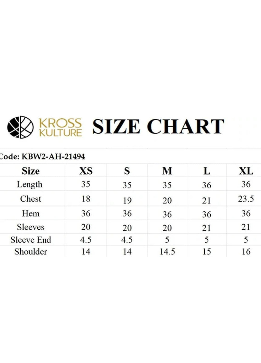Kross Kulture Pret  Viscose Shirt KE-21494