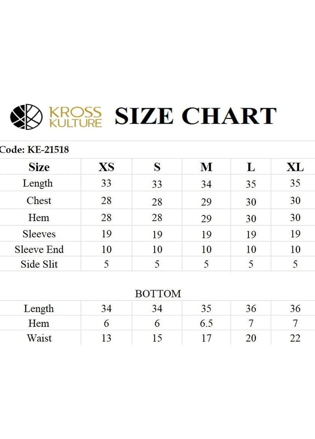 Kross Kulture Pret  Viscose 2 Piece Suit KE-21518