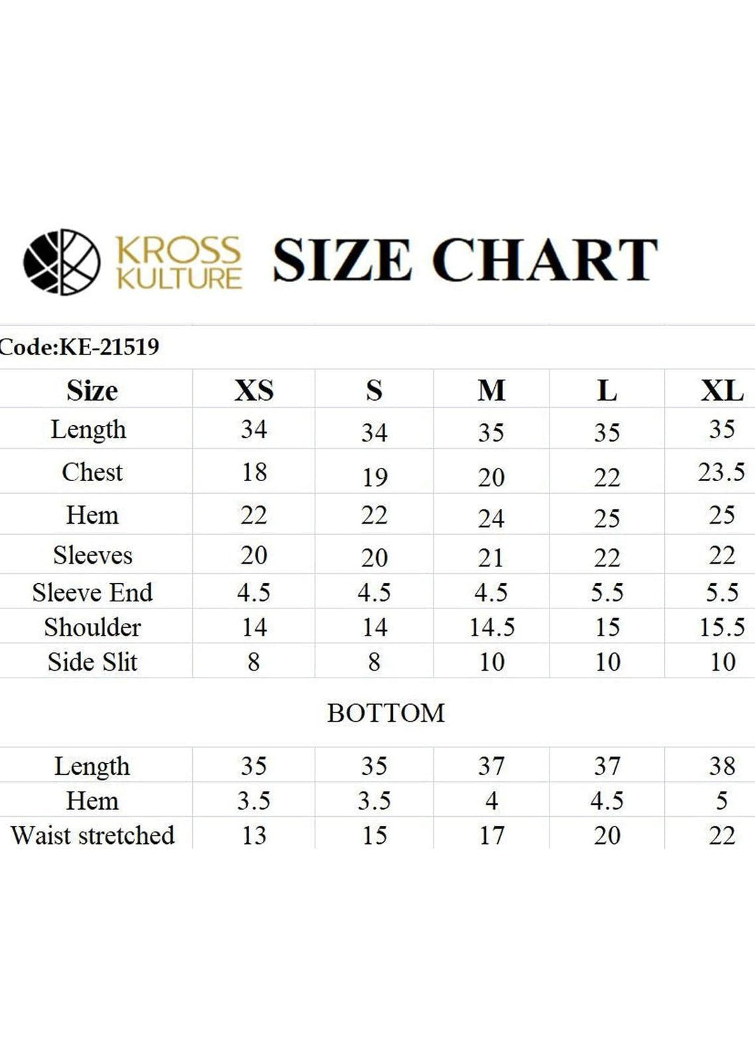 Kross Kulture Pret  Viscose 2 Piece Suit KE-21519