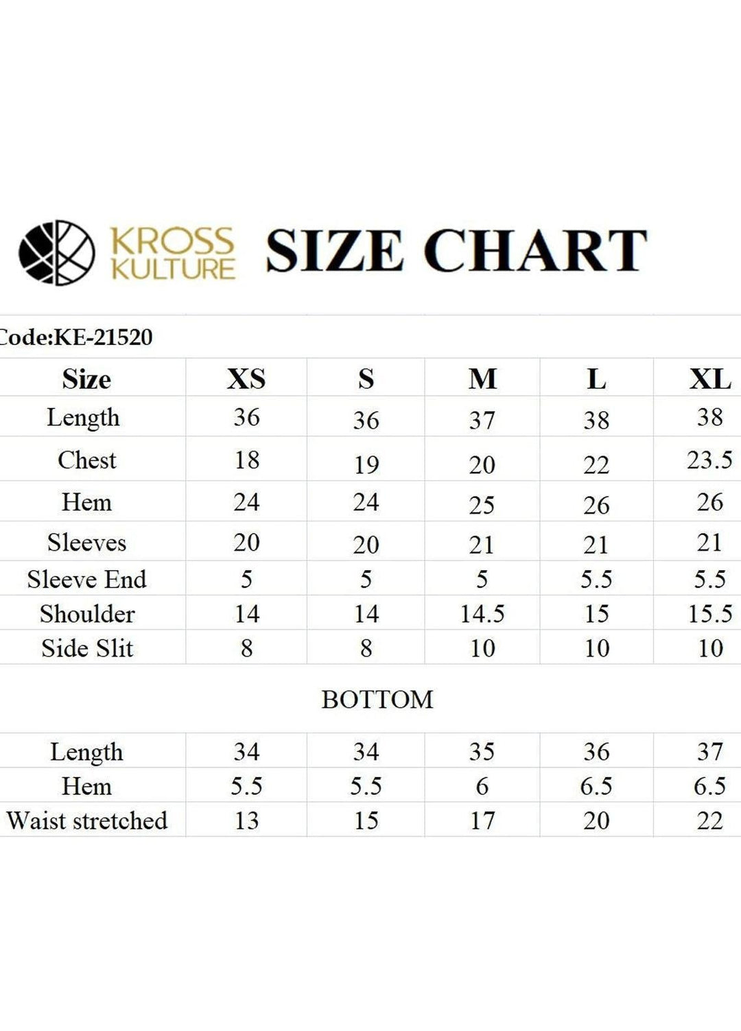 Kross Kulture Pret  Viscose 2 Piece Suit KE-21520