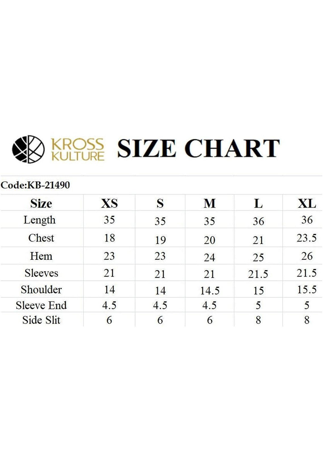 Kross Kulture Pret  Viscose Shirt KB-21490