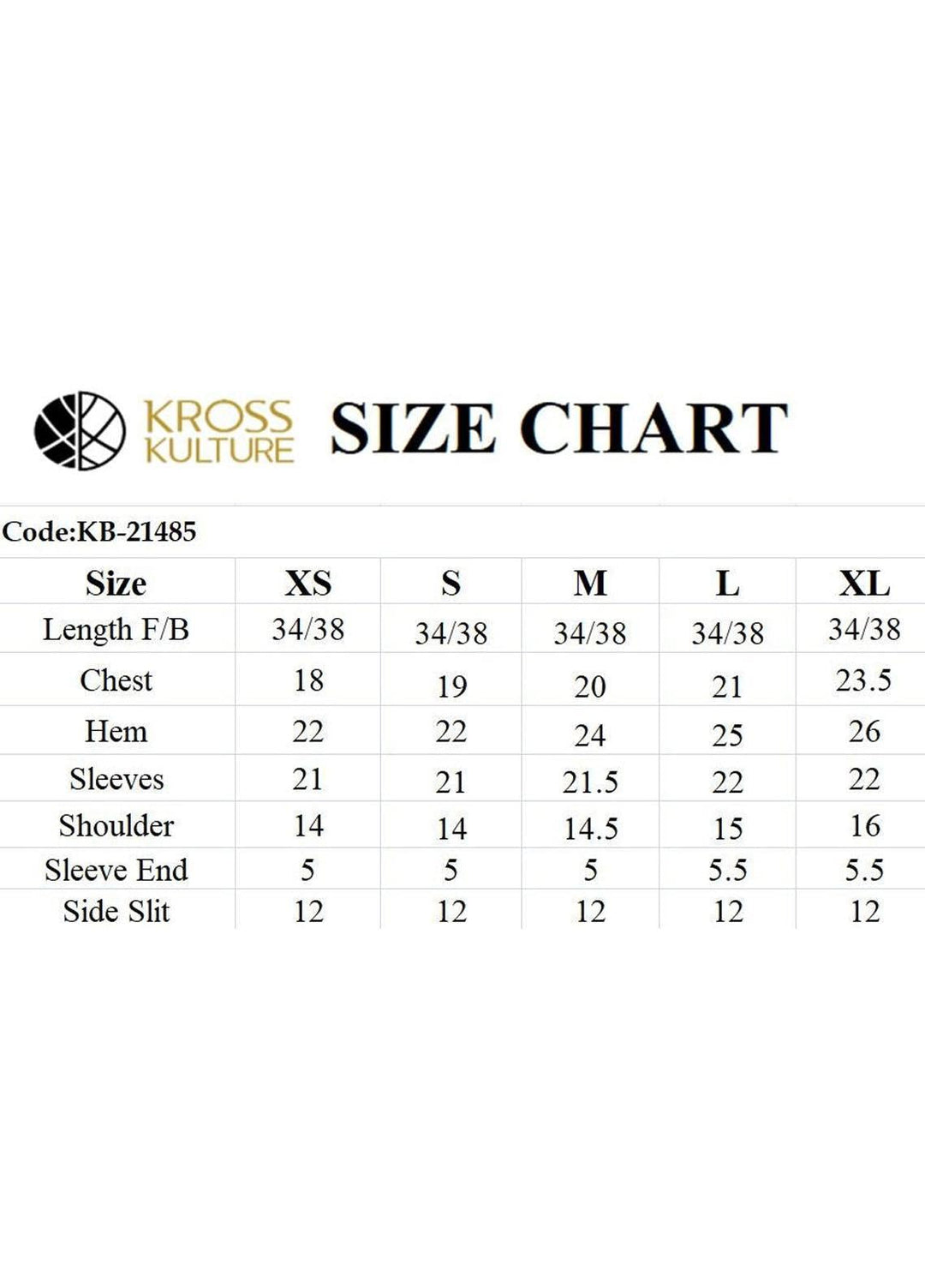 Kross Kulture Pret  Viscose Shirt KB-21485