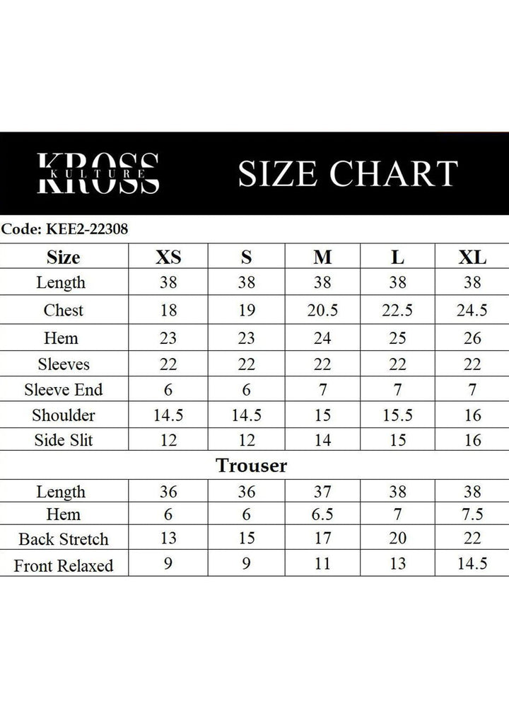 Kross Kulture Casual Pret  Jacquard Shirt KEE2-22308 Sky Blue