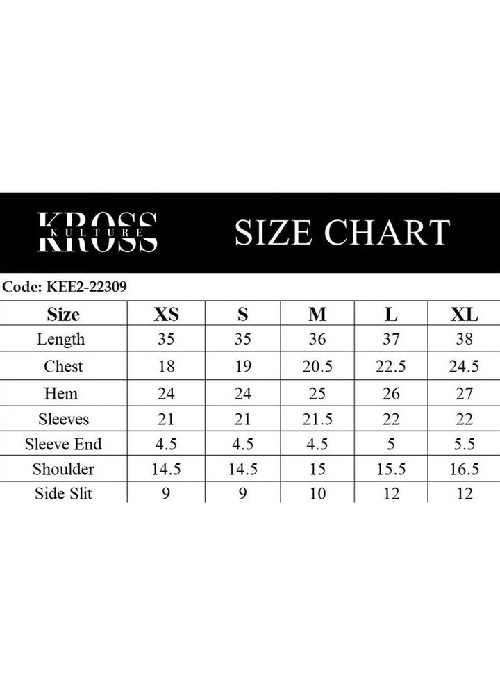 Kross Kulture Casual Pret  Jacquard Shirt KEE2-22309 Blue