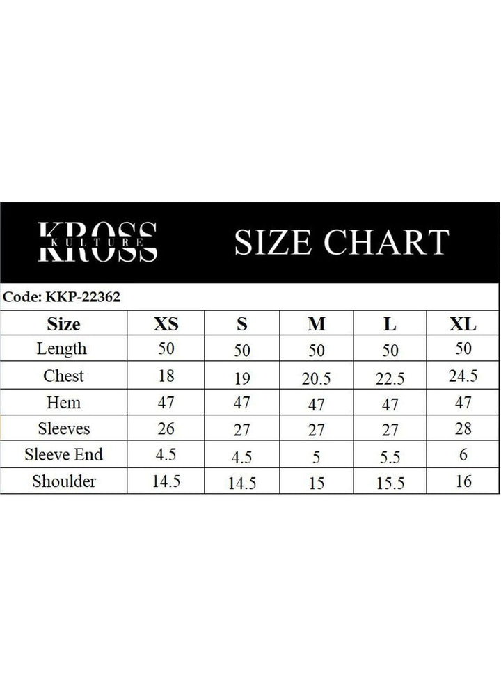 Kross Kulture Casual Pret  Lawn Shirt KPP-22362