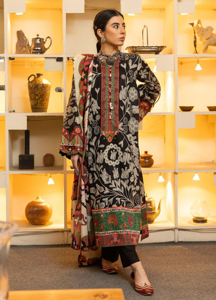Kross Kulture Printed Lawn Suits Unstitched 3 Piece KK22RKU SU3-15 - Summer Collection