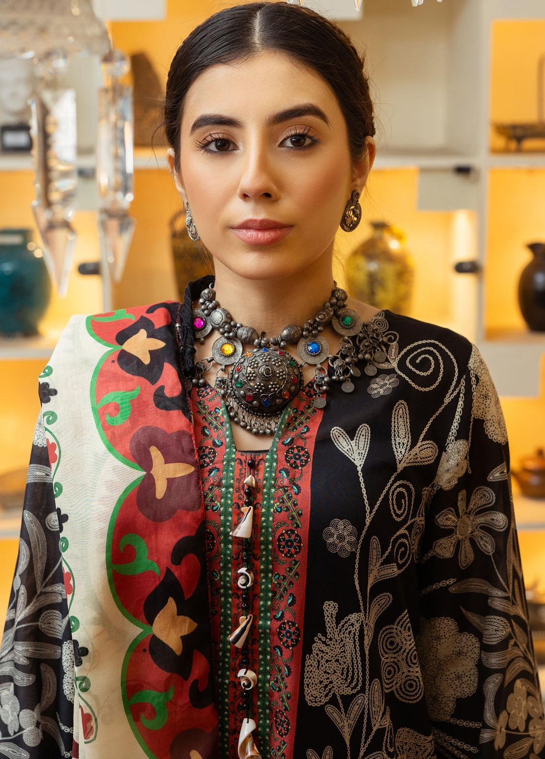 Kross Kulture Printed Lawn Suits Unstitched 3 Piece KK22RKU SU3-15 - Summer Collection