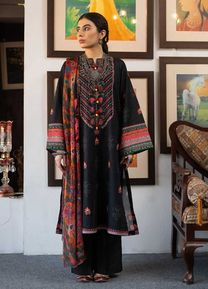 Kross Kulture Printed Lawn Suits Unstitched 3 Piece KK22RKU SU3-19 - Summer Collection