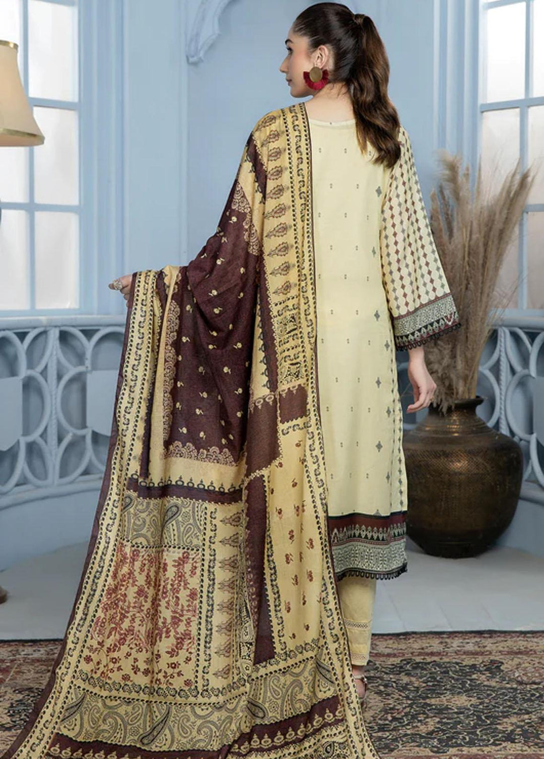 Kross Kulture Printed Lawn Suits Unstitched 2 Piece KK22U BB-001 - Summer Collection