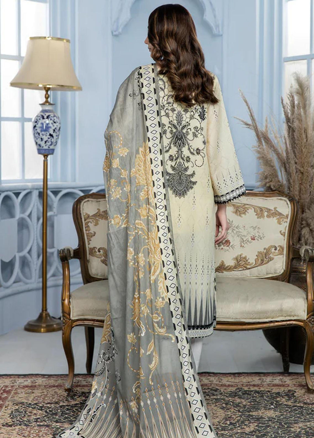 Kross Kulture Printed Lawn Suits Unstitched 2 Piece KK22U BB-004 - Summer Collection