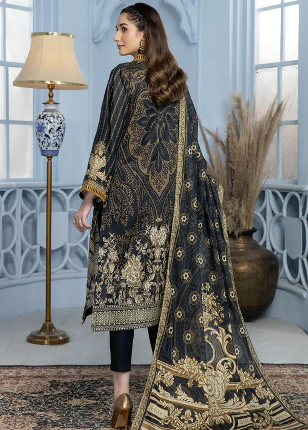 Kross Kulture Printed Lawn Suits Unstitched 2 Piece KK22U BB-008 - Summer Collection