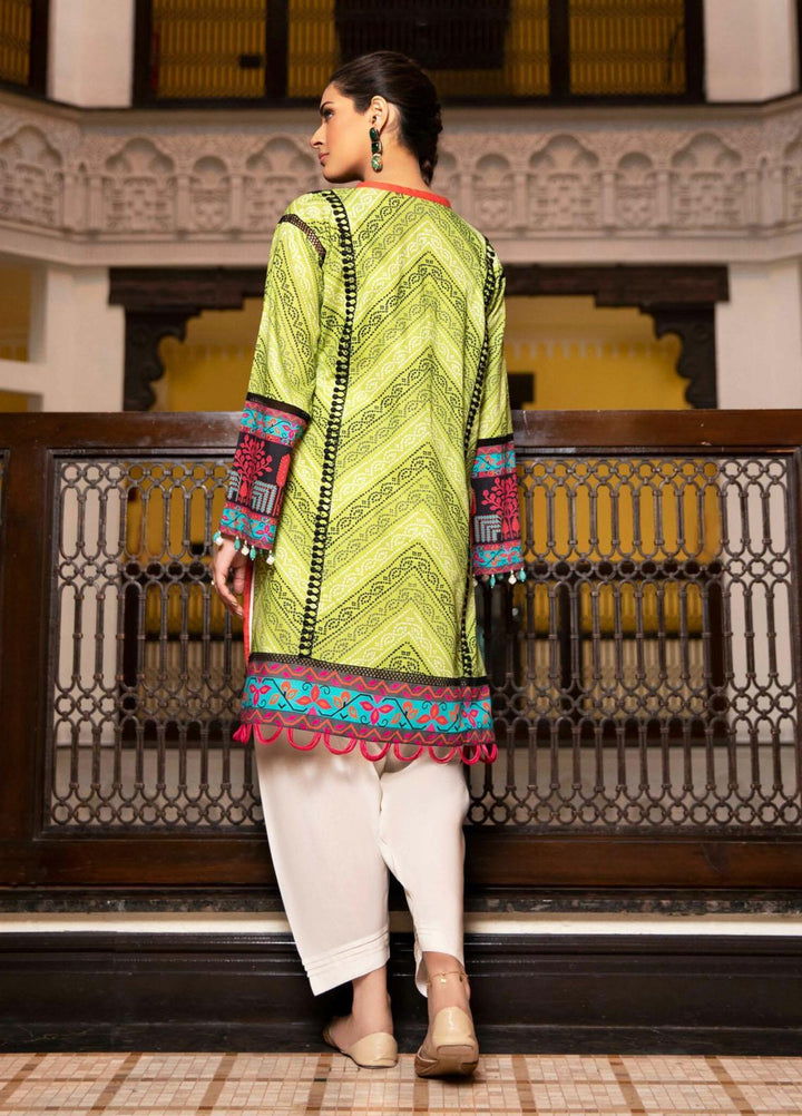 Kross Kulture Printed Cambric  Unstitched Shirt KK21UP PW-01 - Winter Collection