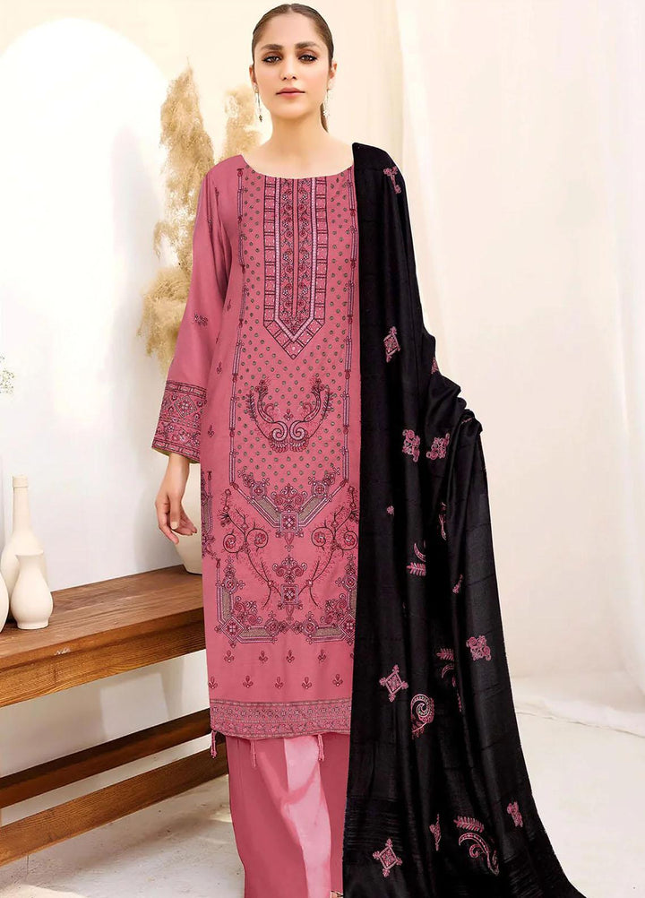 Kuch Khas By Insiya Clothing Embroidered Dhanak Suits Unstitched 3 Piece INS23KK D-01 - Winter Collection