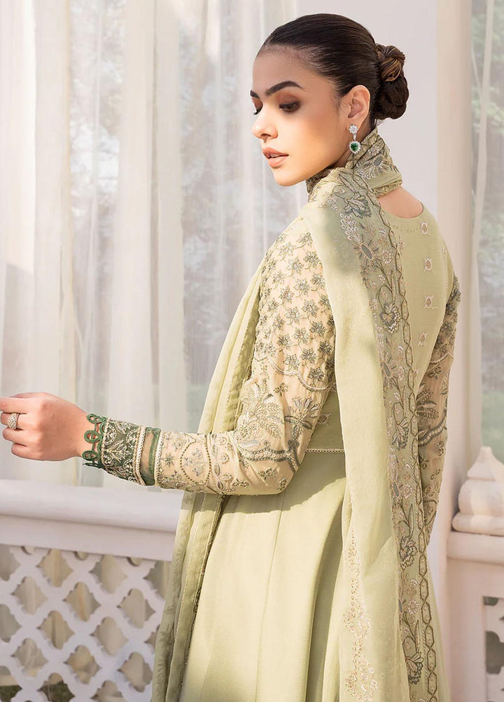 La Mode By Xenia Formals Embroidered Chiffon Suits Unstitched 3 Piece XE23LM Qawee - Luxury Collection